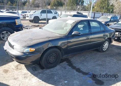 2003 Buick Century Custom из США, поврежденный, VIN 2G4WS52J731224989